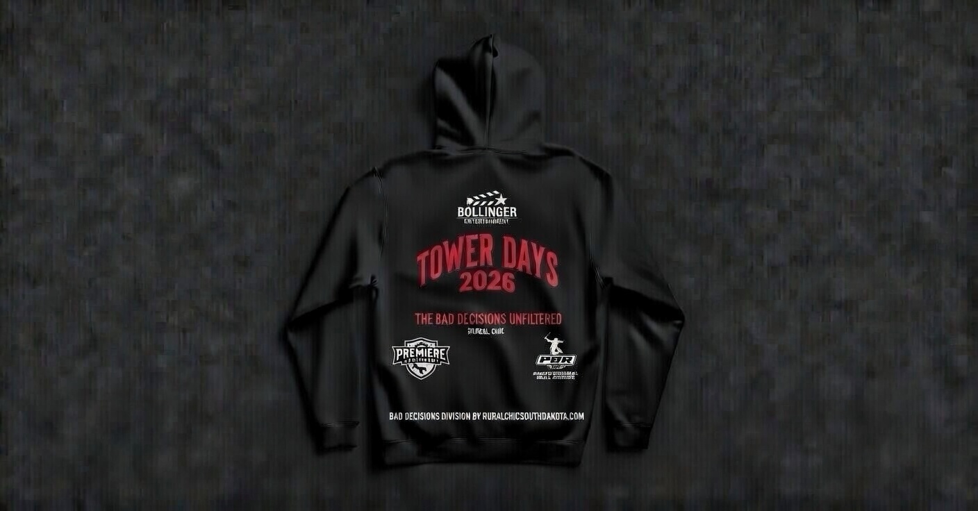 Tower Days Hoodie Back
